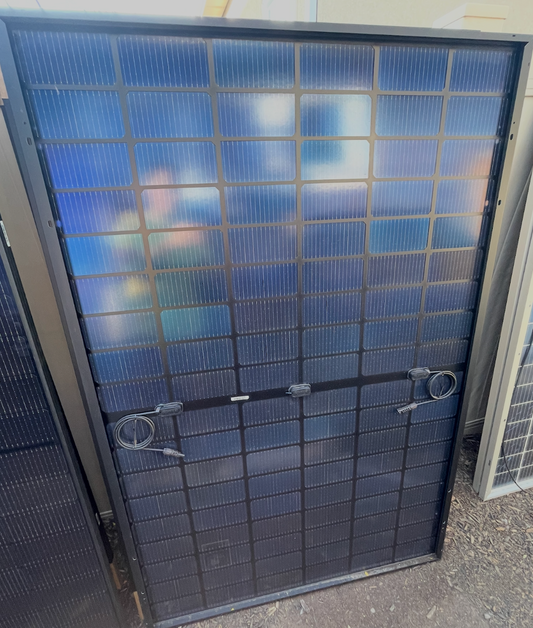 HT-SAAE 435W Bifacial Double-Glass — 3-Panel Pack (HT54-18X(ND)-F-435)